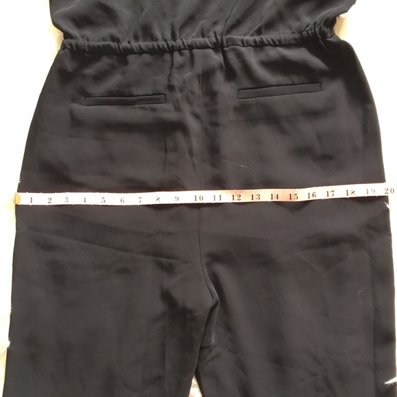 NWT Lauren Ralph Lauren Black One Shoulder Jumpsuit - Picture 11 of 16